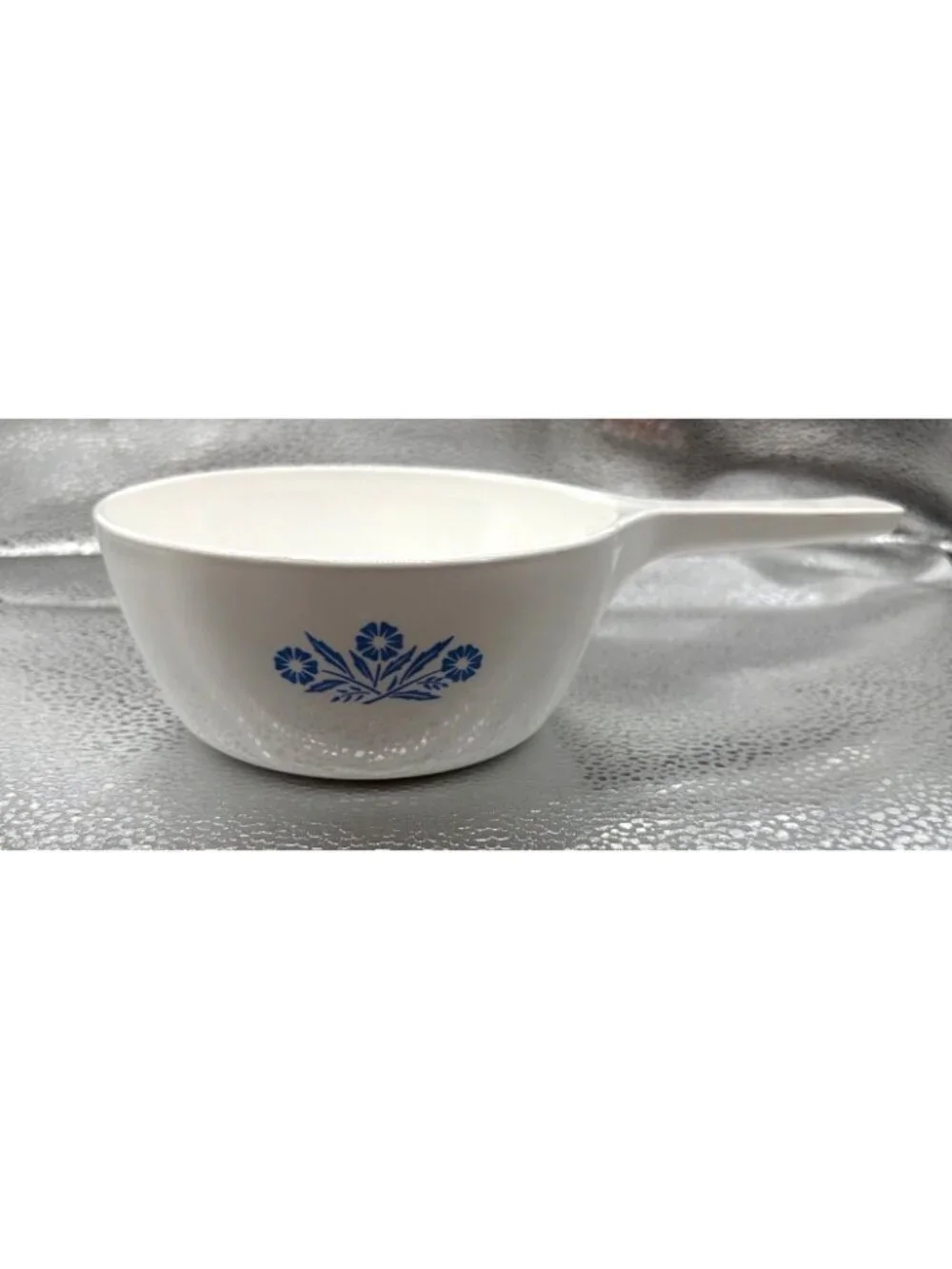 Vintage Corningware Pyrex Cornflower Blue P-82-B Menu-Ette 1.5 Pint Saucepan